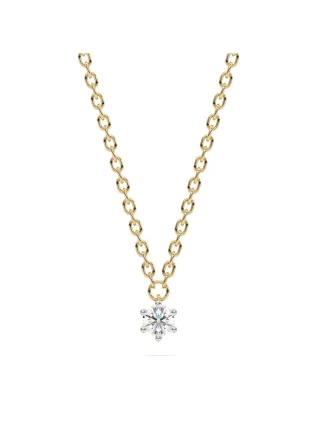 Diam Addict Halskette 585 Gelbgold mit im Labor gezüchtetem Diamanten