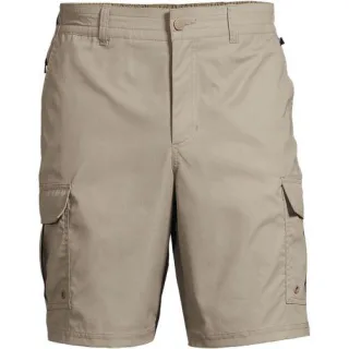 Schnelltrocknende Cargo-Shorts, Herren,  Beige, Polyester-Mischung, by Lands' End