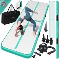 KESSER Turnmatte, Turnmatte Aufblasbar Airtrack Fitness-Matte Gymnastikmatte