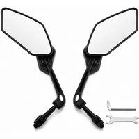 XEOOCE Fahrradlenker Fahrradspiegel, 360° verstellbar, Rückspiegel Set 1 Paar, Standardlenker, (Einzelstück mit Montagezubehör), Blendfrei, 360° drehbar, verstellbare Halterung