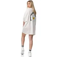 Worldclassca T-Shirt Worldclassca Oversized Print ENERGY T-Shirt lang Tee Sommer Oberteil