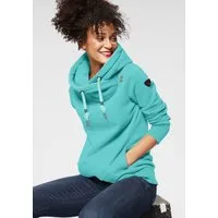 Ragwear Kapuzensweatshirt GRIPY BUTTON O Baumwollmischung, Kapuze