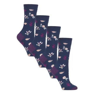 4 Paar Damen UltraLite Leichte Thermosocken