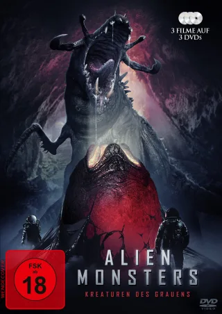 Alien Monsters - Kreaturen des Grauens - (3 Filme) - [DVD] (Alien Domicile: Battlefield Area 51 Alien Domicile: Next Level Rise of the Predator)