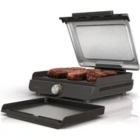 NINJA Elektrogrill Sizzle Grillplatte und Plancha GR101EU, 1450 W, Teppanyakigrill