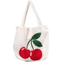 Magma Heimtex Umhängetasche Cordstofftasche Pixie 3D-Effekt getuft Oh la la Cherry oder Herz (1 teilig, 1-tlg., Maße ca. 48 x 12 x 36 cm (LxBxH), Cordlook