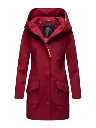 Marikoo Damen Softshelljacke – Mayleen, wasserabweisend mit Kapuze