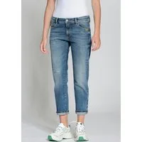 GANG Boyfriend-Jeans 94NADIA 5-Pocket Style mit Reißverschluss und Knopf