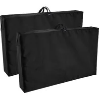 BRUBAKER Gartenmöbel-Schutzhülle Aufbewahrungstaschen für Gartenstühle (2-St), robuste Premium Schutztaschen, wasserfest