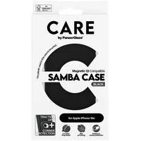 Samba Case, Handyhülle schwarz, iPhone 16e, QI-kompatibel