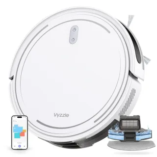 [EU Direct] Vyzzle D10 Smart Robot Vacuum Cleaner, with Mopping Function, 5000Pa Strong Suction, 150 Min Runtime, 2600mA