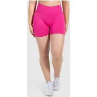 Smilodox Shorts Elvia, Short Leggings mit Figurformender V-Kontur, Fitness Gym Hochtaillierte Sportshorts, elastisches Funktionsmaterial, Nahtlos
