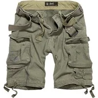 Brandit Cargohose Herren Bermuda Cargo Shorts knielang Kurze Hose Short Gürtel Knielang
