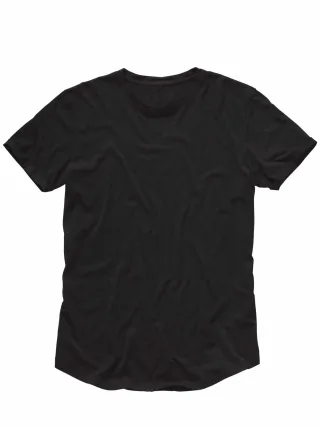 Lederwerk Herren T-Shirt Supima Schwarz 100 % Baumwolle