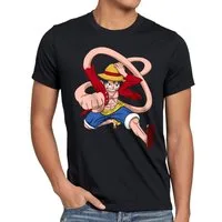style3 T-Shirt Ruffy Arm Stretch one piece japan anime luffy manga monkey ruffy