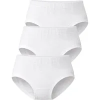HAASIS Bodywear 1919 Midislip Damen Slips 66300632-44 (Packung, 3-St., 3er Pack) hochwertige Damen Hüftslips in optimaler Passform