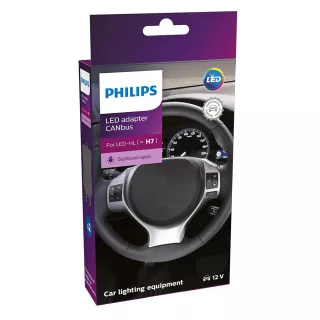 2x Original Philips CANbus Adapter für Ultinon Pro6000 H7 LED 11972X2 LED mit Straßenzulassung 12V +230% Birne Lampe