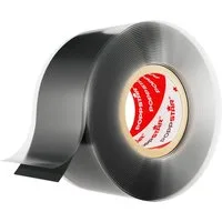 Poppstar Dichtband Selbstverschweißendes Silikonband (zum Reparieren, Isolieren und Abdichten, 1-St., (Strom, Wasser, Luft) zum Umwickeln von Rohren, Kabeln, Schläuchen uvm.