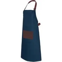 Fartuchy.pl Kochschürze JEANS Kochschürze Schürze Gastronomie-Kellnerschürze mit Tasche