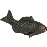 Ubbink Wasserspeier Fisch XL, BxLxH: 14x35x19 cm, ohne Schlauch und Pumpe