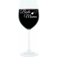 LEONARDO Weinglas Beste Mama, Glas, lasergraviert
