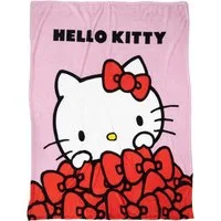 Wohndecke Hello Kitty Wohndecke Flauschdecke Kuscheldecke 130 x 160 cm, AY!Max, Langlebig