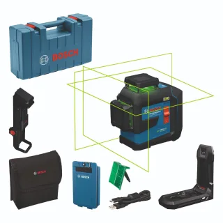 Bosch Linienlaser GLL 80-33 G,Handwerkerkoffer - 0601065501