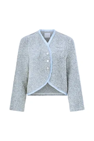 Rich & Royal - Jacket with Tulle - Gr. - XL