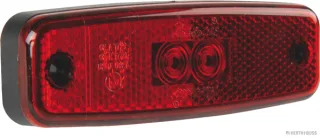 HERTH&BUSS Schlussleuchte, 12 V, 24 V, LED, open end rot - 82710361