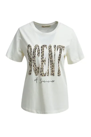 Smith&Soul - T-Shirt Print Mix camel print - Gr. - L