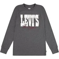 Levi's® Kids Langarmshirt LVB YEE-HAW LS TEE (1-tlg) meliert
