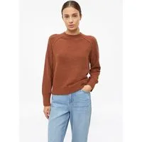 s.Oliver Longpullover Strickpullover Bouclé-Strickpullover im Relaxed Fit