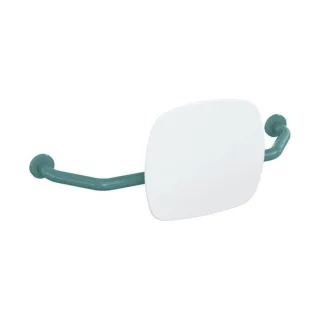 Hewi 801 Rückenstütze 801.51.917155 Wandabstand 230mm, Lehne signalweiß, aquablau