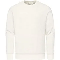 Amaci&Sons Sweatshirt LUDLOW Pullover mit Rundhalsausschnitt Herren Teddy Plüsch Pulli Sweatjacke Hoodie