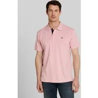 TOM TAILOR Poloshirt Poloshirts (im Einserpack) Piqué Poloshirt mit Logo-Stickerei