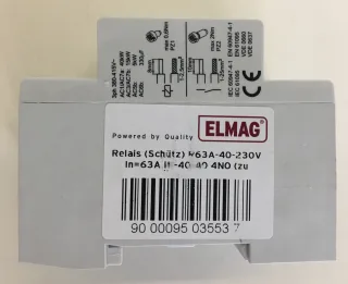ELMAG Relais (Schütz) R40A-40-230V 4P - 9503377