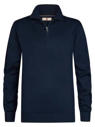 Petrol Industries - Boys Knitwear Collar Navy Blue - Gr. - 140