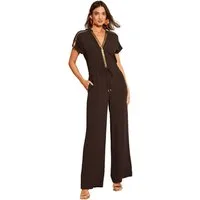 Love & Roses Jumpsuit Love & Roses Jumpsuit mit Pailletten, Kurzgröße (1-tlg)
