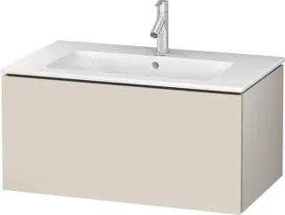 Duravit L-Cube Waschtischunterbau wandhängend Taupe Supermatt 820x481x400 mm - LC614108383 LC614108383