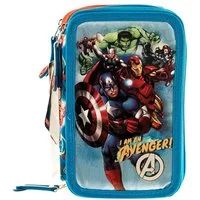 MARVEL Federmäppchen Marvel Federmappe Kinder-Etui Avengers Etui