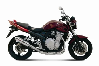 30cm Sport Auspuff GP Storm by MIVV Suzuki GSF 650 Bandit Bj. 2007-2015 Typ: CJ / CZ +ABE
