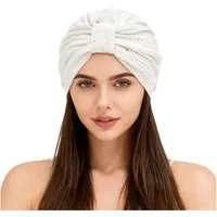 Zaewry Kopftuch Damen Paillettenkopftuch, Glitzer Vorbinde Kopftuch, Weiches Elastisches Kopftuch