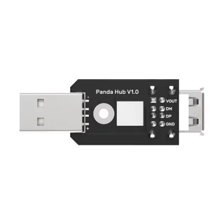 BIQU Panda Hub 3D Printer Hub Double USB Output Extension Adapter Module for P1S/P1P Seamlessly Integration