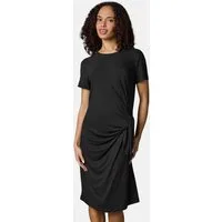 Ragwear Shirtkleid Knotta Kurzarm Sommerkleid mit seitlichem Bindeband