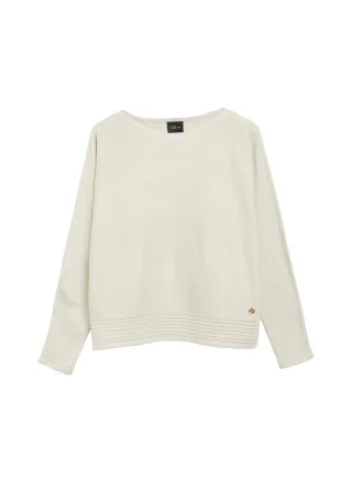 s.Oliver BLACK LABEL - Strickpullover beige - Gr. - 40