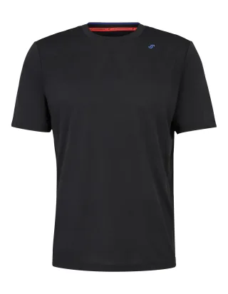 JOY sportswear - G-Style_T-Shirt Jacquard anthracite stripes - Gr. - 50