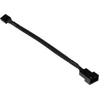 Verlängerungskabel 4-Pin auf 4-Pin, 15cm schwarz