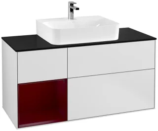 Villeroy & Boch Waschtischunterschrank Finion F16 1200x603x501mm WT mittig, F162HBMT F162HBMT