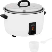 Royal Catering Reiskocher Gastro Dampfkocher Reiskochtopf Gemüsegarer 19L, 2800 W
