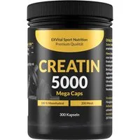 Creatin 5000 Mega Caps, workout booster, 5000 mg Monohydrat pro Tag Kapseln, 1 er 300 St., 350 g